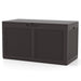 380L Outdoor Storage Deck Box – Resin Garden Storage Chest with Lockable Lid & Wheels