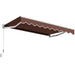 10x8ft Retractable Awning with Crank Handle