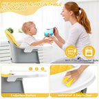 SEDOL 6-in-1 Ultimate Baby-to-Toddler High Chair & Activity Station with Building Block Tabletop Parental Booster Seat and Waterproof PU Leather Cushion – 25kg Capacity