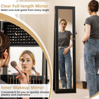 3-In-1 Mirrored Jewellery Armoire with Display Shelves
