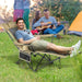 Camping Lounge Chair with Detachable Footrest