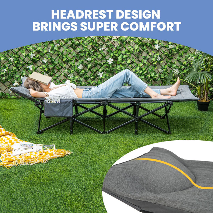 Sleeping Cot Bed with Carry Bag