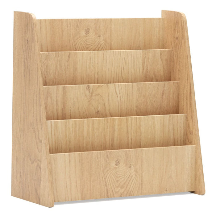 4-Tier Kids Bookshelf with Deep Compartments for Kids Bedroom