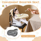 SEDOL 16-in-1 "Ultimate Explorer" High Chair & Activity Center — Convertible Sensory Station, Building Block Table, Booster Seat, and High Stool with 360° Rotating Seat – 6-36 Months