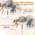 SEDOL 16-in-1 "Ultimate Explorer" High Chair & Activity Center — Convertible Sensory Station, Building Block Table, Booster Seat, and High Stool with 360° Rotating Seat – 6-36 Months