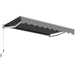 10x8ft Retractable Awning with Crank Handle