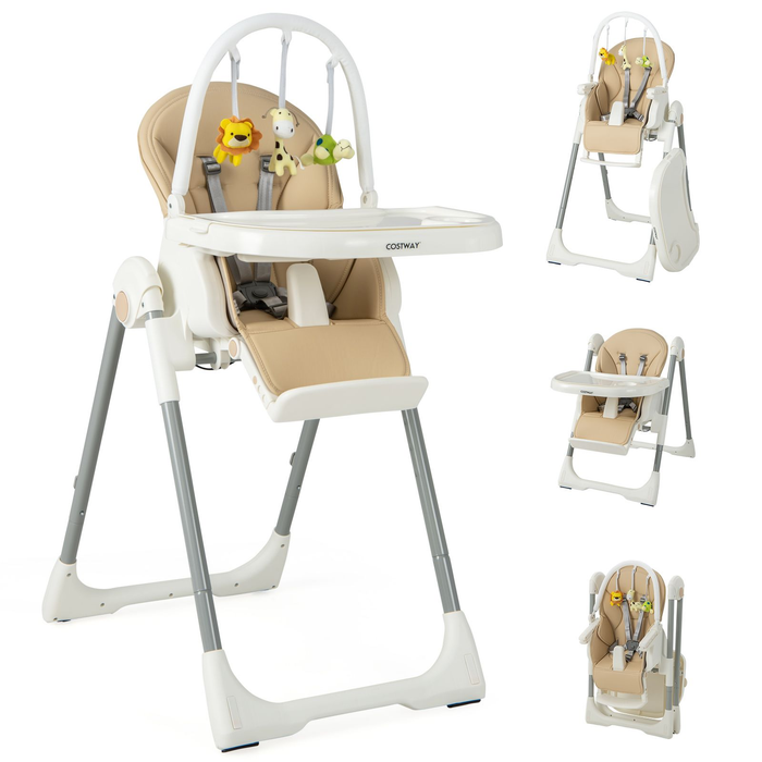 4-In-1 Foldable Baby High Chair