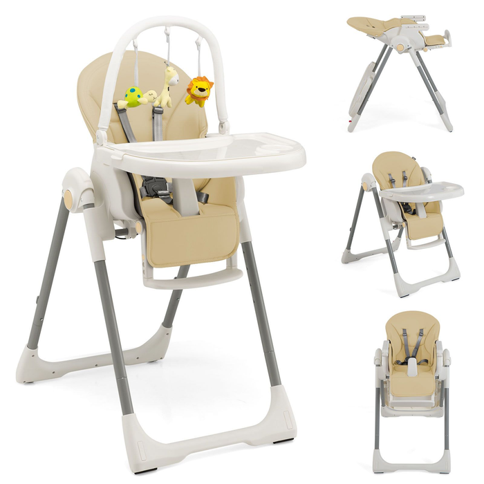 4-In-1 Foldable Baby High Chair
