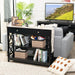 3-Tier Console Table with 1 Drawer and 2 Storage Shelves