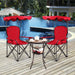 Folding Camping Chair with Shade Canopy
