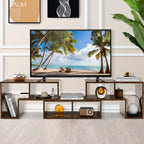 3 Pieces Convertible TV Stand for Tvs up to 65 Inches
