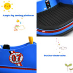 SEDOL Kids 6V Electric Bumper Car for Toddlers 360° Zero-Turn Waltz Car with Parental Remote Control Wall-Safe Rubber Bumper and Flashing LED Light Show