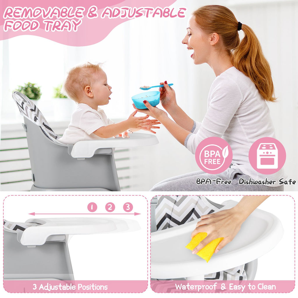 SEDOL 6-in-1 Ultimate Baby-to-Toddler High Chair & Activity Station with Building Block Tabletop Parental Booster Seat and Waterproof PU Leather Cushion – 25kg Capacity