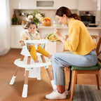 SEDOL 16-in-1 "Ultimate Explorer" High Chair & Activity Center — Convertible Sensory Station, Building Block Table, Booster Seat, and High Stool with 360° Rotating Seat – 6-36 Months