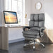 Ergonomic Adjustable High Back Rolling Computer Chair with Retractable Footrest