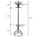 Wooden Coat and Hat Stand