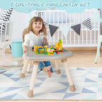 SEDOL 6-in-1 Ultimate Baby-to-Toddler High Chair & Activity Station with Building Block Tabletop Parental Booster Seat and Waterproof PU Leather Cushion – 25kg Capacity
