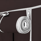 67" Portable Clothes Wardrobe – Fabric Closet with Hanging Rod (Dark Brown)