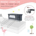 3-In-1 Adjustable Baby Bedside Bassinet with Mattress