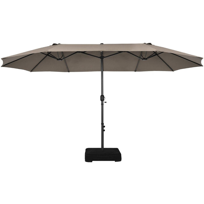 4.5m Double-Sided Outdoor Garden Parasol