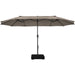 4.5m Double-Sided Outdoor Garden Parasol