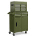 High-Capacity Rolling Tool Cabinet – Lockable Wheels, Metal 2‑in‑1 Chest & Base