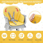 SEDOL 6-in-1 Ultimate Baby-to-Toddler High Chair & Activity Station with Building Block Tabletop Parental Booster Seat and Waterproof PU Leather Cushion – 25kg Capacity