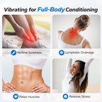 Vibration Plate Exercise Machine – Whole Body Workout Fitness Platform with Remote, Resistance Bands & Bluetooth
