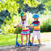 Aluminium Folding Stunt Scooter with LED Wheels – Kids T-Bar Kick Scooter