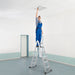 7-In-1 Folding Multi-Purpose Extension Aluminum Ladder