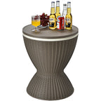 30L Patio Ice Cooler Table – Outdoor Drinks Storage