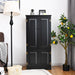 Antique Wooden Storage Cabinet Cupboard Shelf