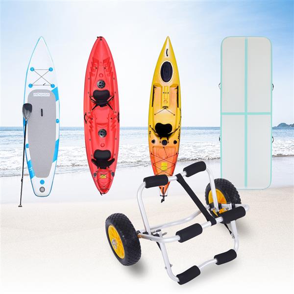 Aluminium Kayak Canoe Trolley Cart