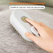 3-in-1 Electric Pet Cleaning Brush – USB Rechargeable Cat & Dog Grooming Comb with Steam Spray