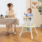 SEDOL 16-in-1 "Ultimate Explorer" High Chair & Activity Center — Convertible Sensory Station, Building Block Table, Booster Seat, and High Stool with 360° Rotating Seat – 6-36 Months