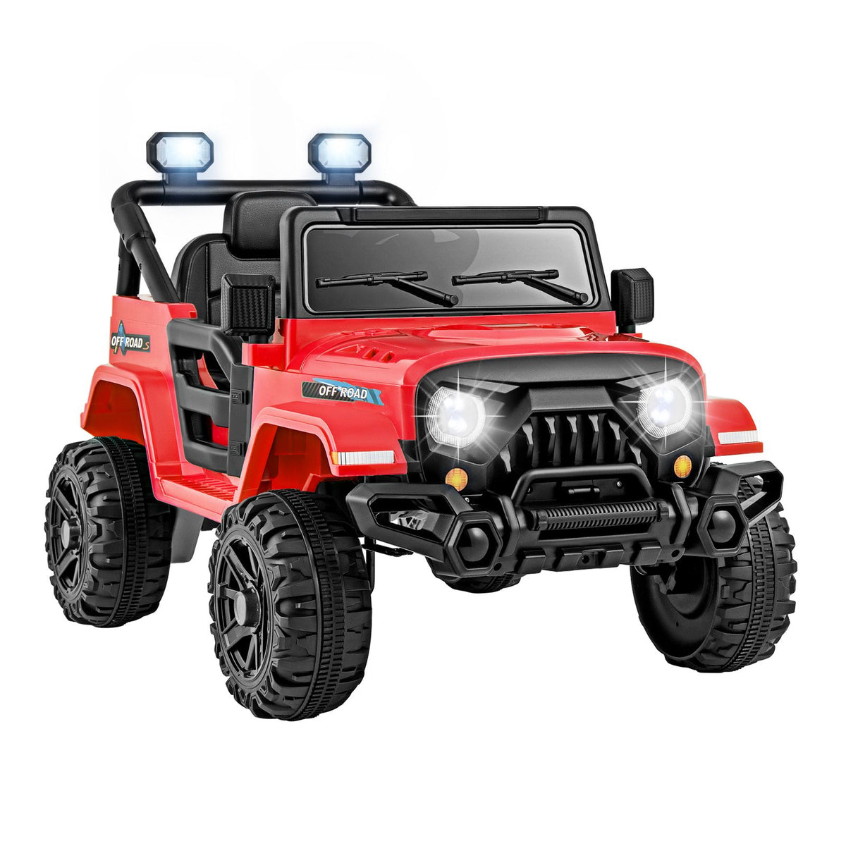 SEDOL 12V High-Performance Kids Ride-On Truck with Parental Remote Control Dual 35W Motors All-Terrain Traction and Wireless Bluetooth Music Player