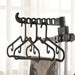 Foldable Clothes Drying Rack – 3-Tier Steel Garment Dryer with Wheels