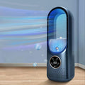 SEDOL Bladeless Portable Air Conditioner Mini USB Evaporative Air Cooler with 6 Wind Speeds and 6H Timer Silent Desktop Cooling Fan for Bedroom Office and Personal Travel