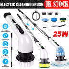 9-in-1 Electric Spin Scrubber – Cordless Handheld Cleaning Brush