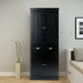 4-Door Tall Kitchen Cupboard Adjustable Shelves and Drawer