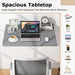 80 X 60 Cm Wall Mounted Folding Table Drop-Leaf Floating Writing Desk