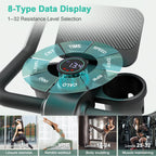 SEDOL Magnetic Exercise Bike 32-Level Resistance Indoor Stationary Cycle with Bluetooth App LCD Monitor and Tablet Holder 300lbs Capacity Home Gym Equipment