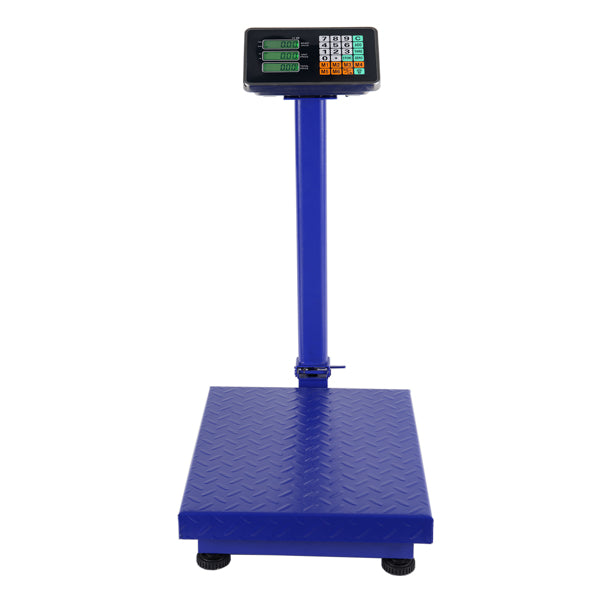 300kg Digital Platform Scale – Heavy-Duty Floor & Postal Weighing Scale with LCD Display