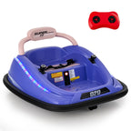 SEDOL 12V High-Performance Kids Bumper Car with 360° Zero-Turn Dual Joysticks 30m Parental Remote Override and Shock-Absorbing Elastic Bumper
