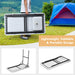 Folding Fish Cleaning Table with Sink and Quick-Connect Faucet