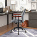 Adjustable Velvet Rocking Leisure Chair with Padded Seat