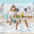 SEDOL 6-in-1 Ultimate Baby-to-Toddler High Chair & Activity Station with Building Block Tabletop Parental Booster Seat and Waterproof PU Leather Cushion – 25kg Capacity