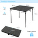 Folding Camping Table with Handle for Indoor Outdoor Use