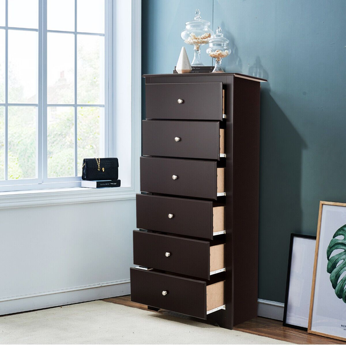 6-Drawer Freestanding Dresser Cabinet