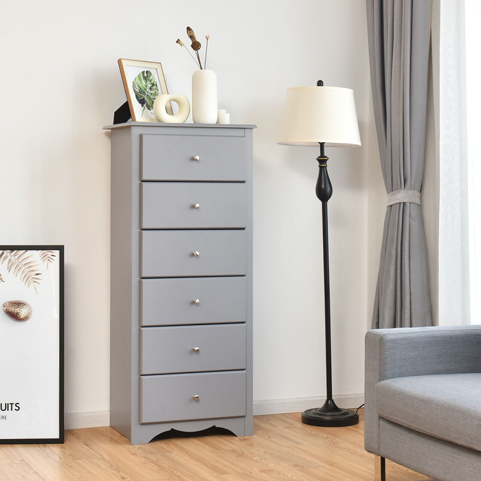 6-Drawer Freestanding Dresser Cabinet